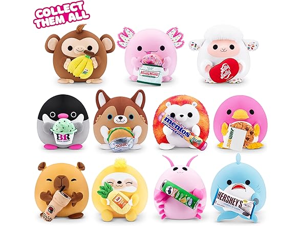 Snackles Snackles Series 2 Sloth & Dole 8 Inch Plush by