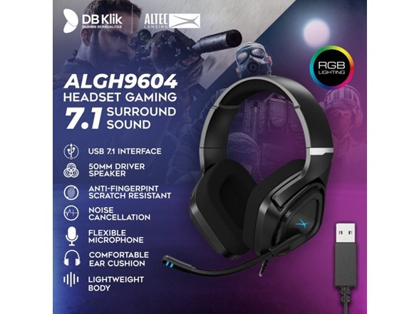 Altec Lansing ALGH9604 7.1 Wired Gaming Headset