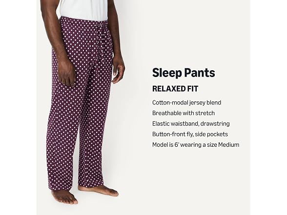 Amazon Essentials Men Cotton-modal Sleep Pant