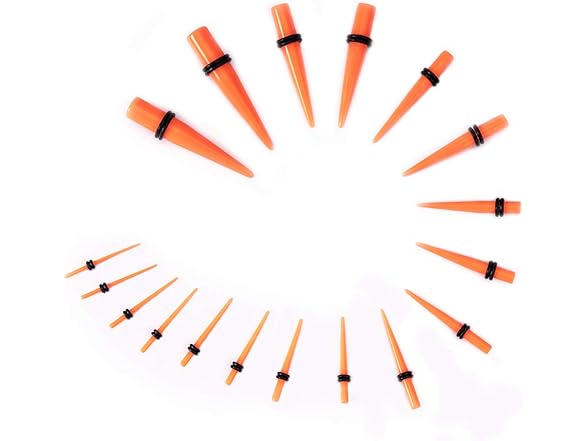 LLGLTEC Ear Stretching Kit 50 Pieces