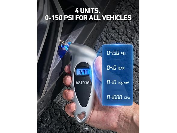 AstroAI Digital Tire Pressure Gauge