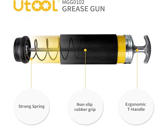 Heavy Duty Pistol Grip Grease Gun Kit