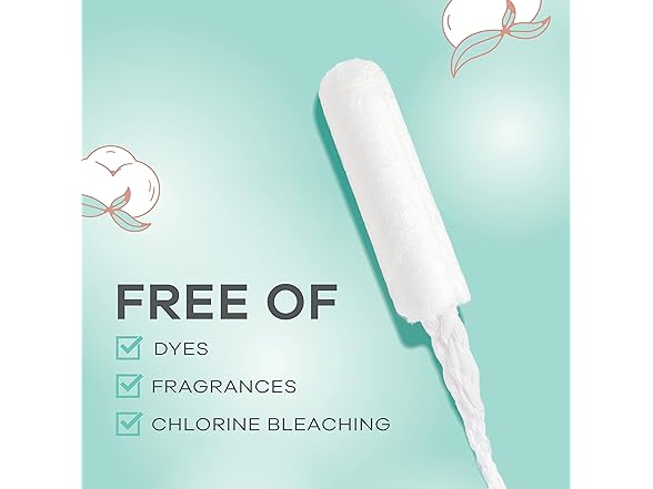Tampax Pure Cotton, 24ct