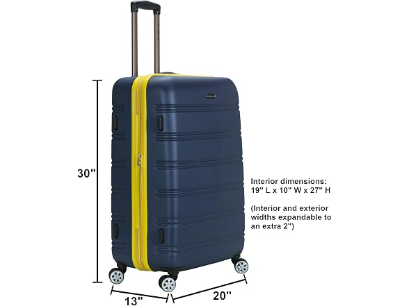Rockland Melbourne Hardside 28" Spinner Luggage