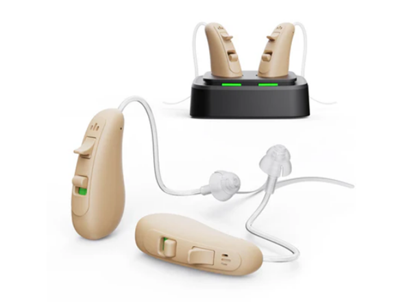 RCA Behind-the-Ear Hearing Aids w/Charging Stand