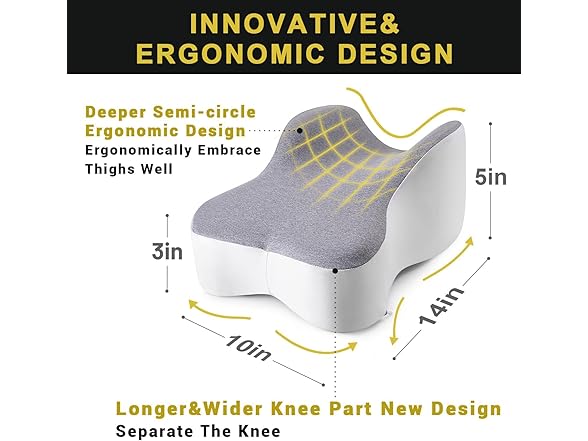 Long 14” Knee Pillow
