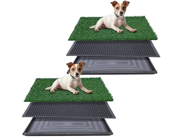 FluffyDream Artificial Grass for Dog Potty – 20x25 in