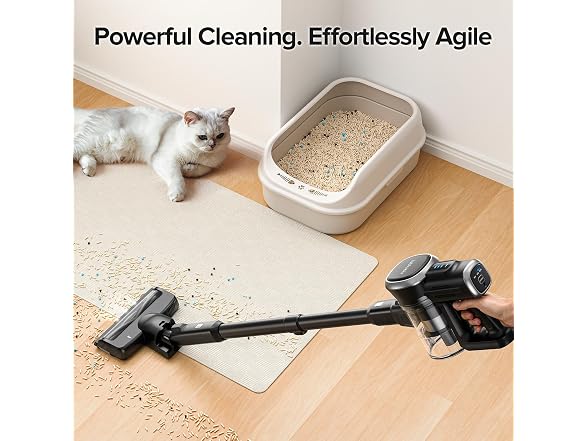 Cordless Vacuum Cleaner, Max 50 Mins