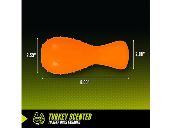 Turkey Scented Drumstick Crunch Bone