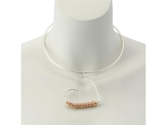 Robert Lee Morris Women's Heart Pendant Necklace