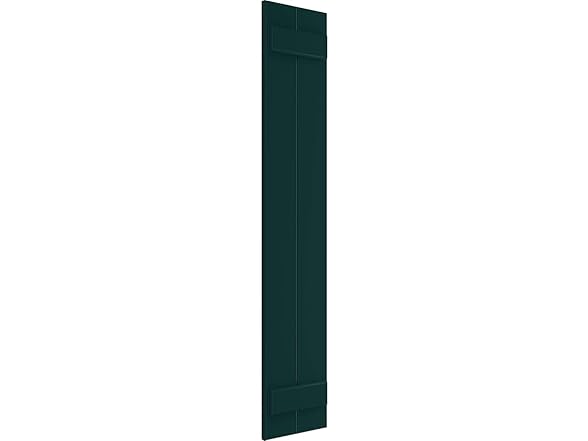 Ekena 10.75"x28" PVC Shutters, Green