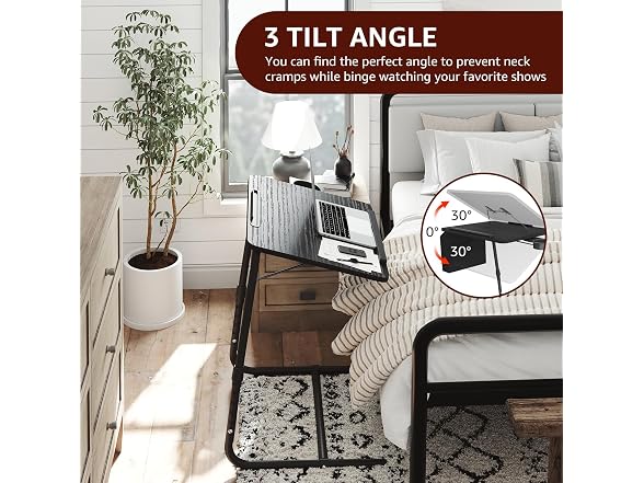 NUTIKAS Folding TV Trays 2-Pk - Black