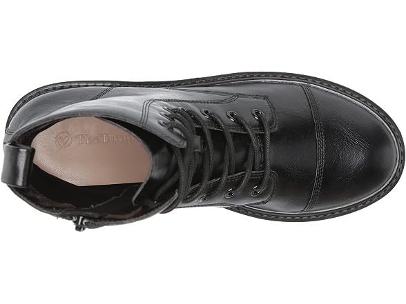 The Drop Women's Sparta Chunky Sole Lace Up Combat Boot