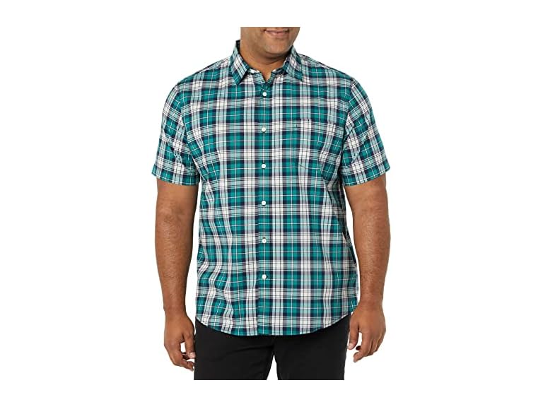 Teal/White, Plaid