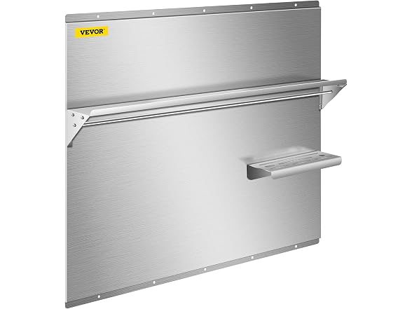 Range Backsplash with Shelf 30 x 30.7 Inch Range