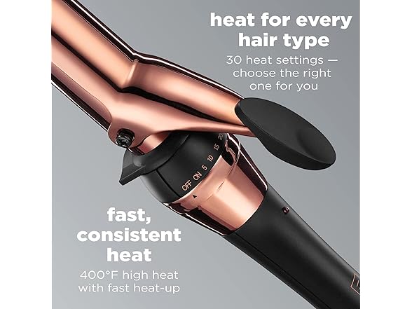 CONAIR INFINITIPRO Rose Gold Titanium 1-Inch Curling Iron