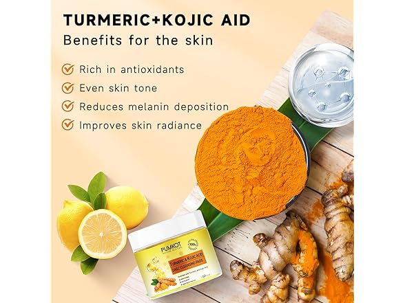 Pumkot Turmeric Kojic Acid Cleansing Pads