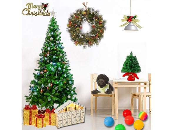 VEVOR Christmas Tree, 7.5ft Artificial