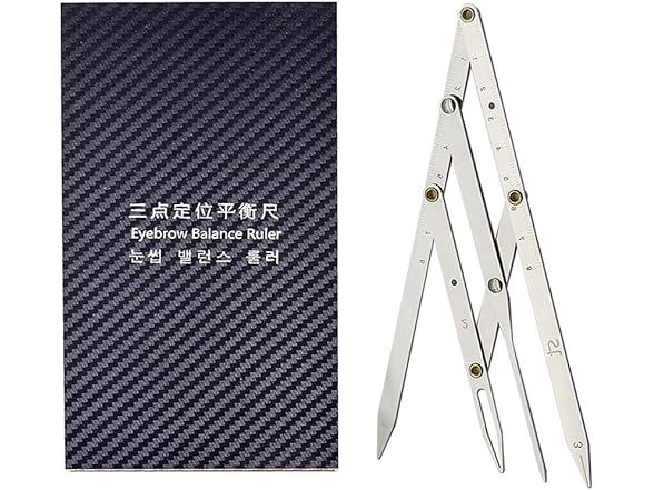 Dr.Pedi Eyebrow Golden Ratio Caliper Stencil