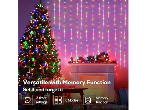 Multicolor Outdoor String Lights