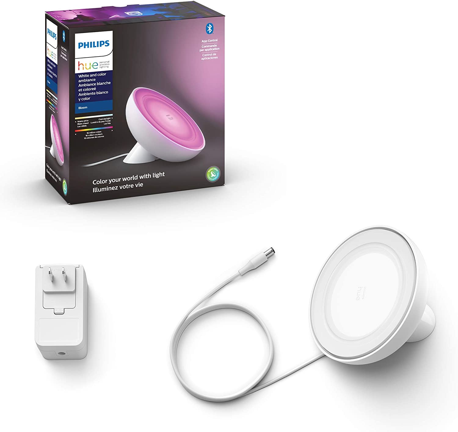 Philips Hue Bloom White/Color Smart Lamp - Gallery 17