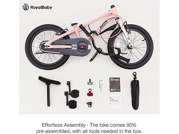 RoyalBaby EZ Fride Kids Bike 16 Inch