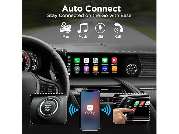 Anithen Wireless CarPlay Adapter