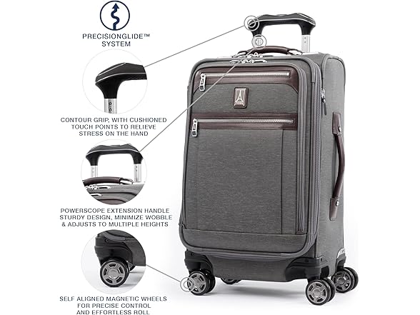 Travelpro Platinum Elite Softside Expandable Carry on