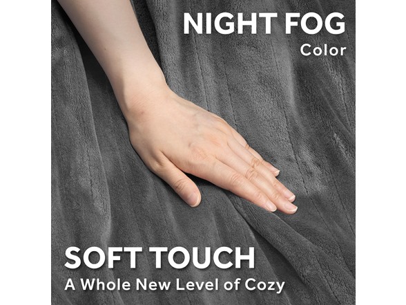Sunbeam Royal Posh Night Fog Heated Blanket