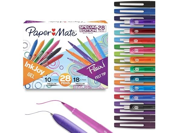 Paper Mate Pens Variety Pack, 28Pk