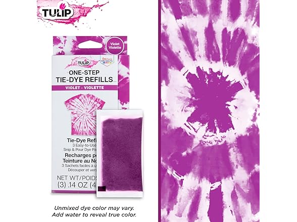 Tulip One-Step Tie-Dye Kit 3 Fabric Dye Refill
