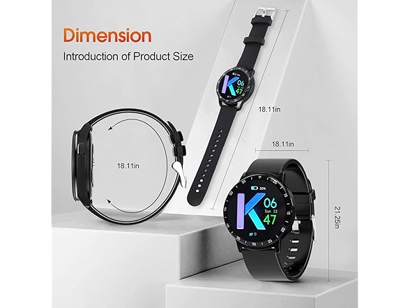 SEMAIZON Smart Watch with Earbuds