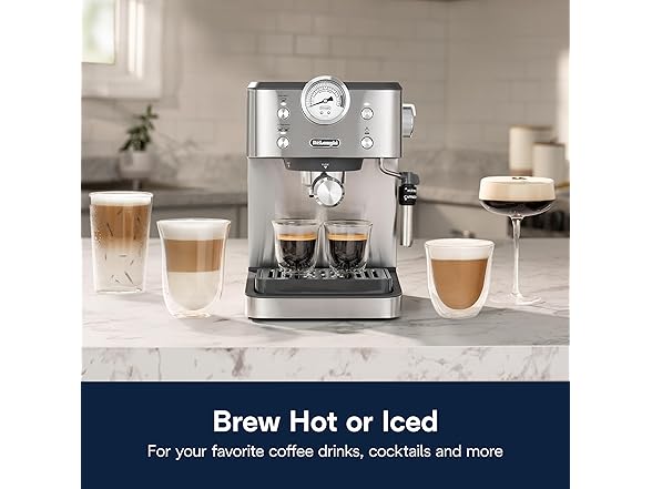 De’Longhi Classic Espresso Machine with Milk Frother