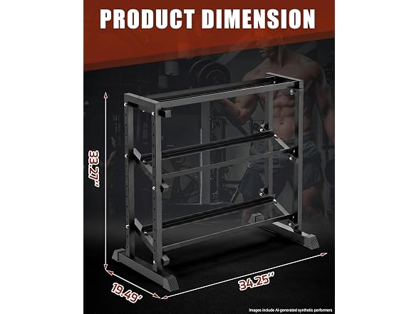 Heavy Duty Adjustable Weight Storage Rack