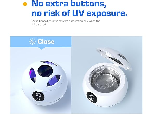 Ultrasonic Retainer & Denture Cleaner