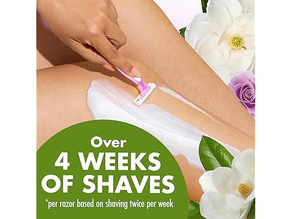 BIC Soleil Escape Scented Women's Disposable Razors, 3 Blades