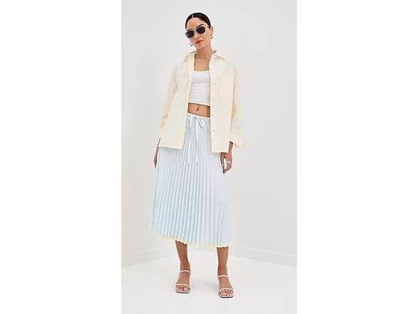 Vince Women's Pleated Tiered Skirt