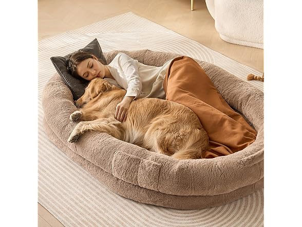 VEVOR Human Dog Bed, 72" x48"x10" Human