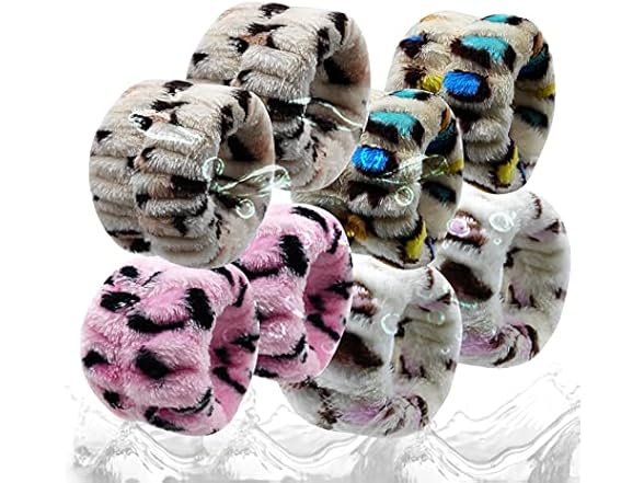 TEGOOL 4 Pair Absorbent Towel Wristbands
