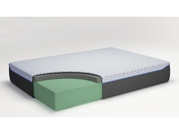 Signature Design King 12" Plush King Gel Foam Mattress