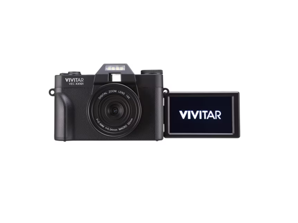 Vivitar 4K 3" LED Display 8x Digital Zoom Camera (Refurbished - Brown Box)