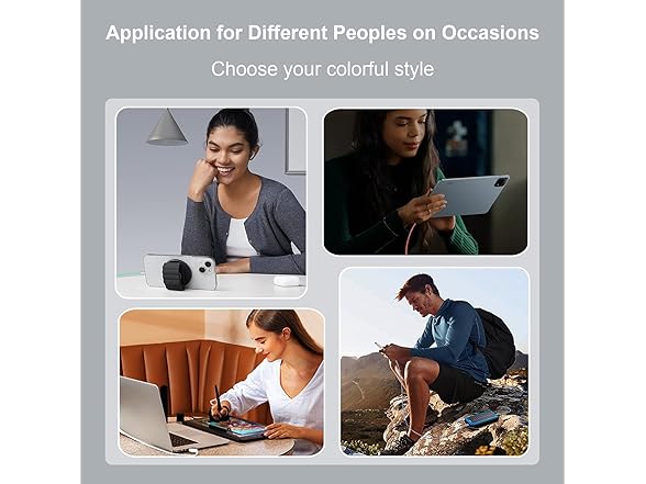 60W 3.3FT Nylon Braided USB Type C Cable, 3-Pack