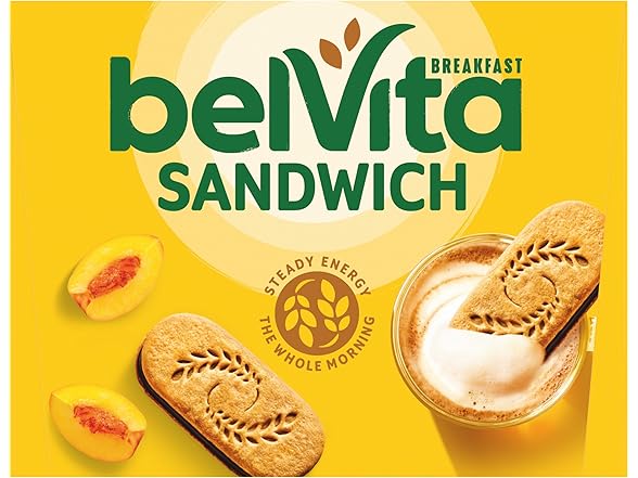 12PK belVita Breakfast Sandwich Dark Chocolate Creme