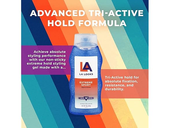 LA Looks Styling Hair Gel - Extreme Sport