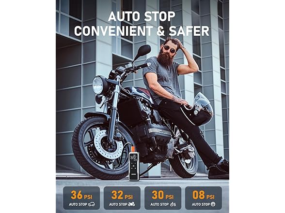 JUSUOX Tire Inflator Portable Air Compressor