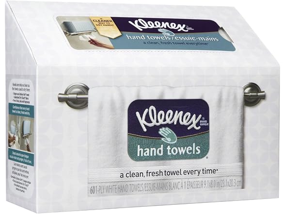 Kleenex Hand Towels, 60 ct - 2 pk