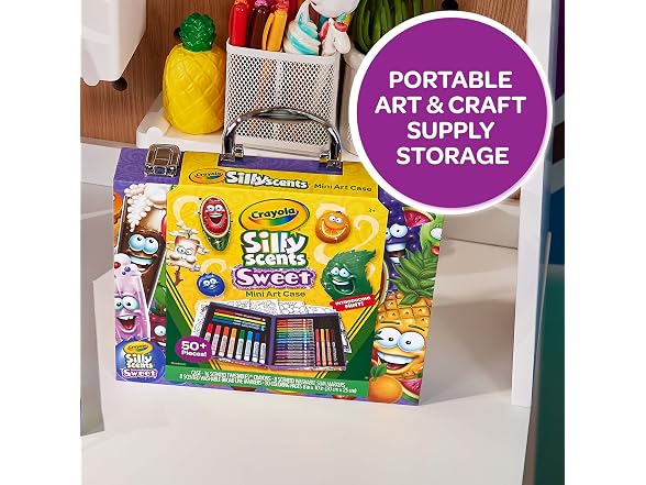 Crayola Silly Scents Art Case Color Set