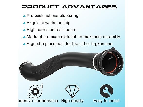 Super Turbo Intercooler Outlet Tube