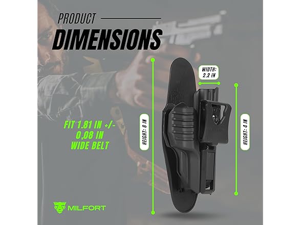 Milfort IWB Universal Gun Holster