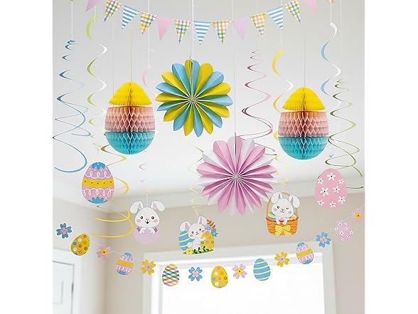 Easter Decorating Kit, 17-Piece Set